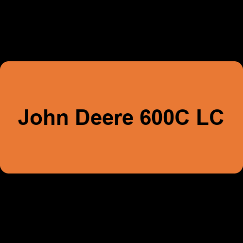 John Deere 600C LC